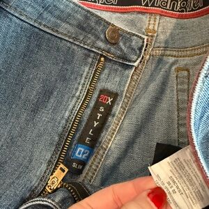 Wrangler Men's Light Blue Skinny Jeans